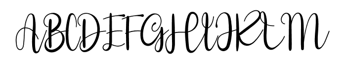Style Signature Font UPPERCASE
