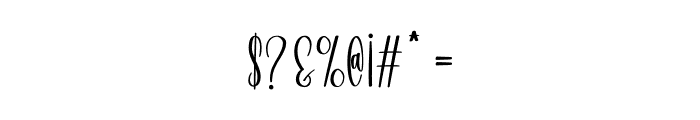 Stylish Font OTHER CHARS