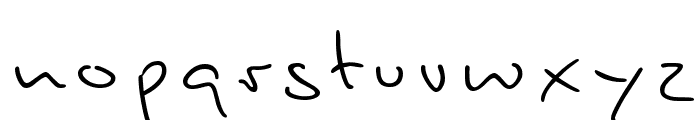 Stylograph Font LOWERCASE