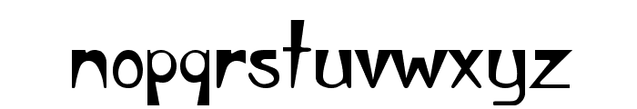 Stylus Regular Font LOWERCASE