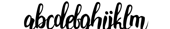 stainella script Font LOWERCASE