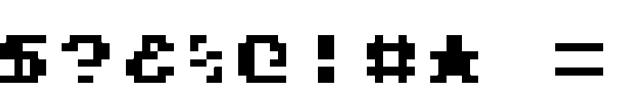 stairsnslabs Font OTHER CHARS