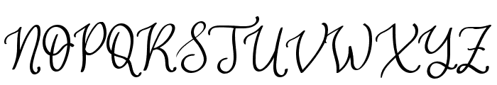[star love] Font UPPERCASE