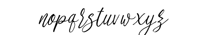 stefhanie typeface free demo Regular Font LOWERCASE