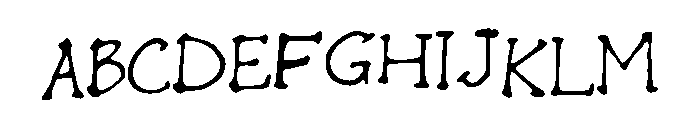 stephanieeeserif Font UPPERCASE