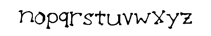 stephanieeeserif Font LOWERCASE