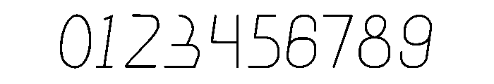 stickeround light Font OTHER CHARS