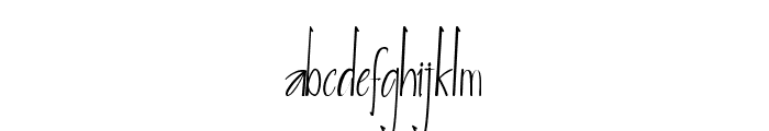 straighforwatd Font LOWERCASE