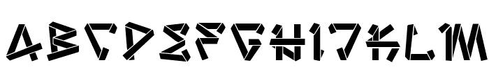 strip joint Font LOWERCASE