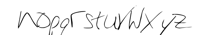 [style] scripty Font LOWERCASE