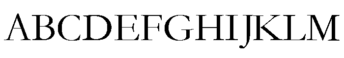 STFangsong Font UPPERCASE