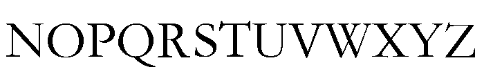 STKaiti Font UPPERCASE
