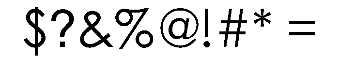 STXihei Font OTHER CHARS