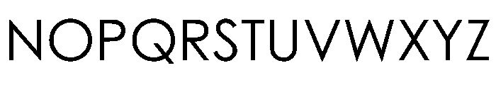 STXihei Font UPPERCASE
