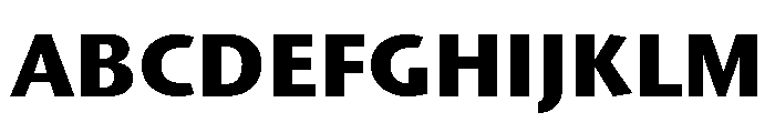 Stone Sans ITC TT Bold Font UPPERCASE
