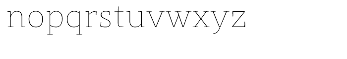St Marie Thin Font LOWERCASE