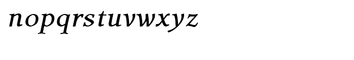 Stabia Italic Font LOWERCASE