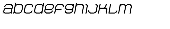 Stak Bold Italic Font LOWERCASE