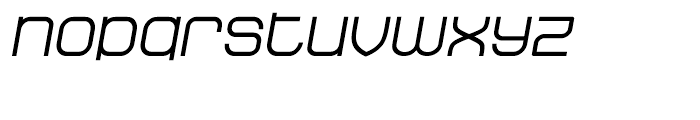 Stak Bold Italic Font LOWERCASE