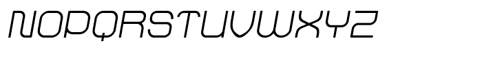 Stak Regular Italic Font UPPERCASE