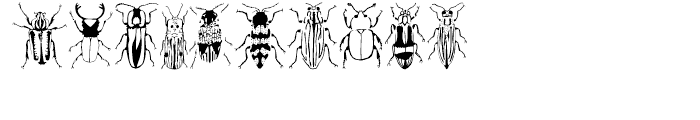 Stans Gorgiass Beetles Regular Font OTHER CHARS