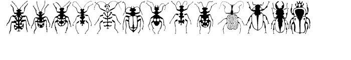 Stans Poluss Beetles Regular Font LOWERCASE