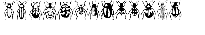 Stans Rhadamanthuss Beetles Regular Font LOWERCASE