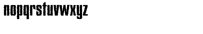 Star Rough Font LOWERCASE