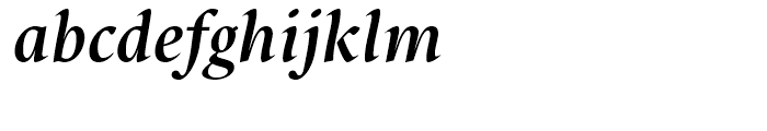 Starling Bold Italic Font LOWERCASE