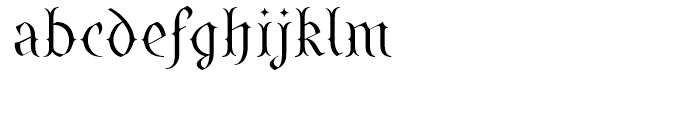 SteamCourt Thin Font LOWERCASE