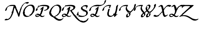 Stefania Antique Regular Font UPPERCASE