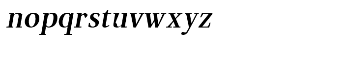 Steinburg Modern Bold Oblique Font LOWERCASE