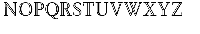 Steinburg Modern Inline Bold Font UPPERCASE