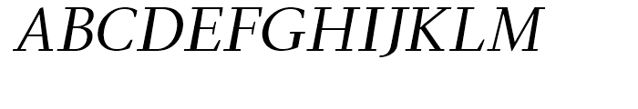 Steinburg Modern Oblique SC Font UPPERCASE