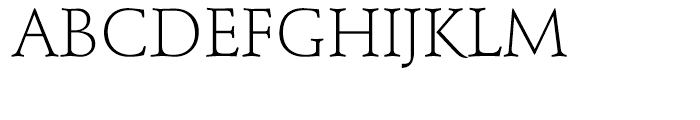 Stempel Schneidler Light Font UPPERCASE