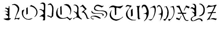 Stenblak Regular Font UPPERCASE