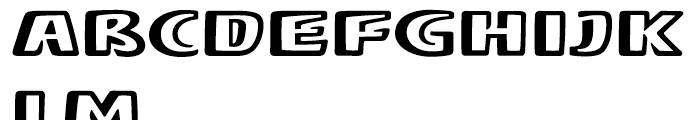 Stereo Regular Font LOWERCASE