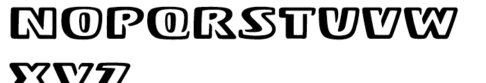Stereo Regular Font LOWERCASE