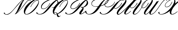 Sterling Script Regular Font UPPERCASE