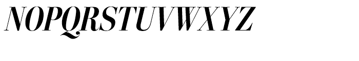 Stilson Display Condensed Bold Italic Font UPPERCASE