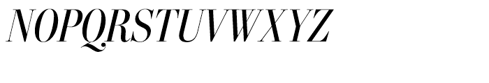 Stilson Display Condensed Italic Font UPPERCASE