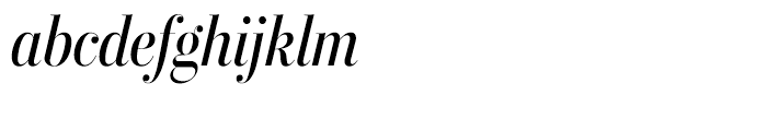 Stilson Display Condensed Italic Font LOWERCASE