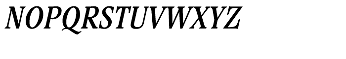 Stirling Medium Italic Font UPPERCASE
