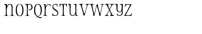 Storyteller Serif Font LOWERCASE