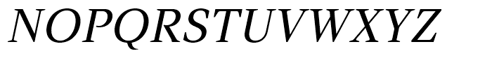 Strato Pro Book Italic Font UPPERCASE