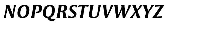 Strayhorn Bold Italic Font UPPERCASE