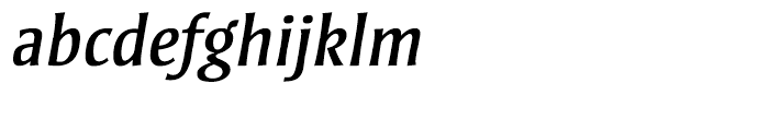 Strayhorn Italic Font LOWERCASE