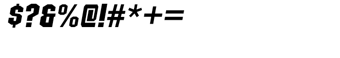 Structia Regular Italic Font OTHER CHARS
