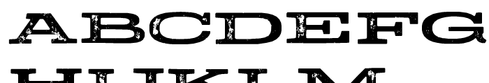 Stud Regular Font UPPERCASE
