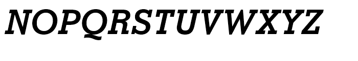 Stymie Bold Italic Font UPPERCASE